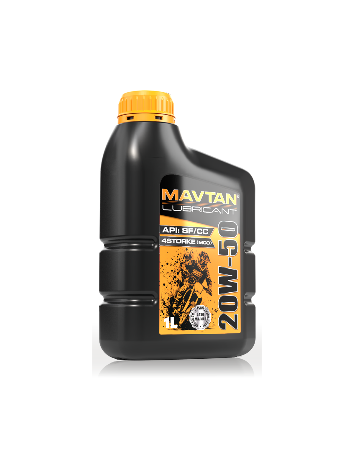 ماوطان روغن موتور سیکلت 1 لیتری SAE 20W50 API SFCC