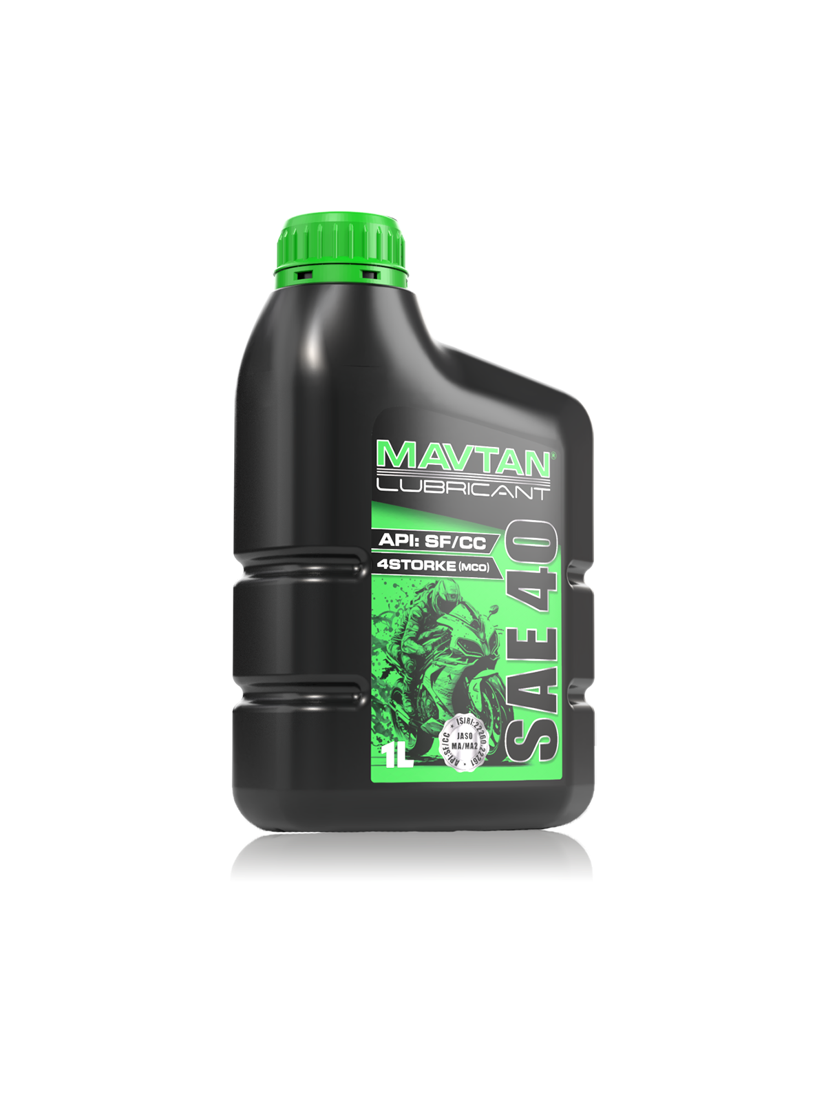 ماوطان روغن موتور سیکلت 1 لیتری sae40 api sfcc
