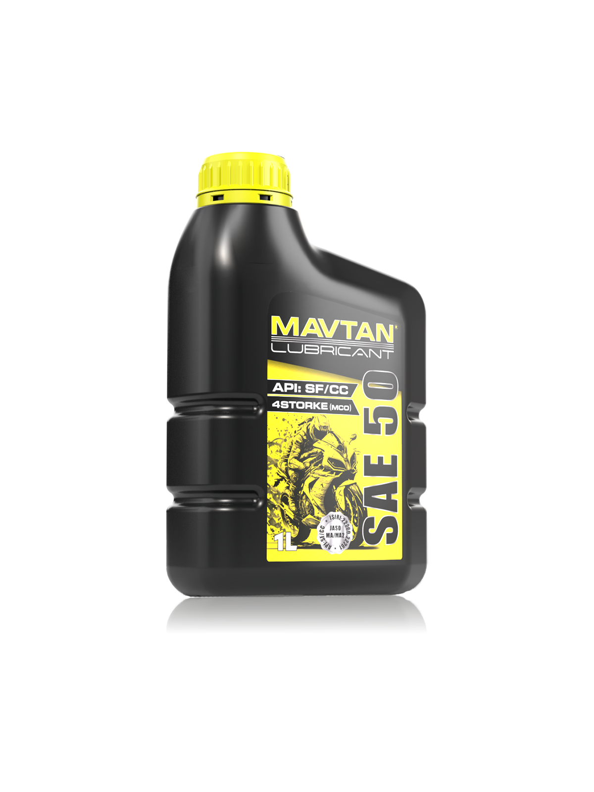 ماوطان روغن موتور سیکلت 1 لیتری sae50 api sfcc